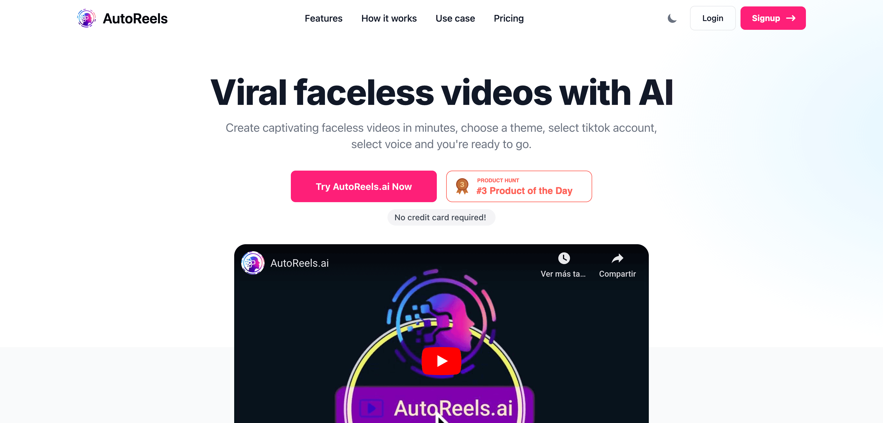 Display image for AutoReels