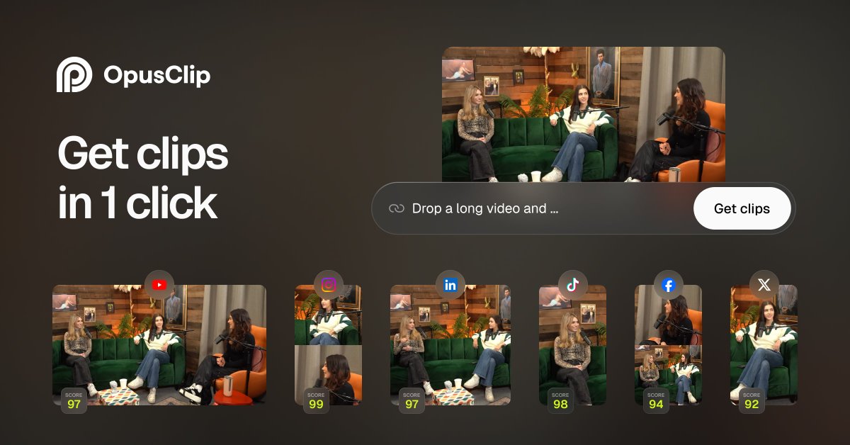 OpusClip - AI Video Editor
